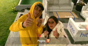 Bimza y Catalina Gaete enfrentan tensa conversación por posible embarazo en 'Vecinos al límite'