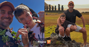 El especial viaje de Cristián Arriagada junto a su hijo, Pedrito Milagros: 