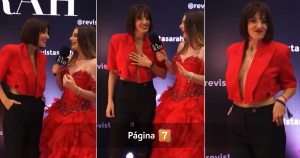 Yamila Reyna deslumbró con osado look en evento y habló de su corazón: 