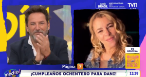 ¿Onda onda Titi García-Huidobro sorprendió a Daniel Fuenzalida con cariñoso mensaje por su cumple