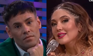 Disley confirmó su relación con Claudio con romántico mensaje en vivo Me hace brillar