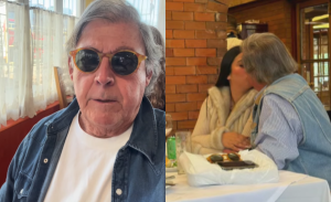 Emeterio Ureta fue captado a los besos con quien sería su nueva conquista: 