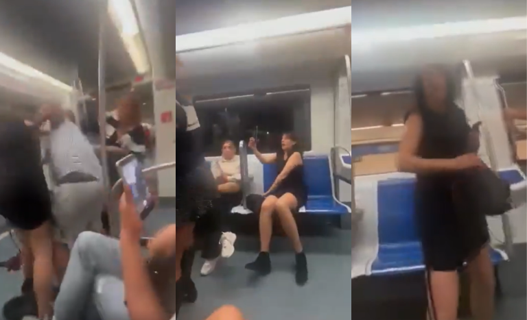 “¡Qué te pasa!”: chilena protagonizó  enfrentamiento con mujer por comentarios racistas en España