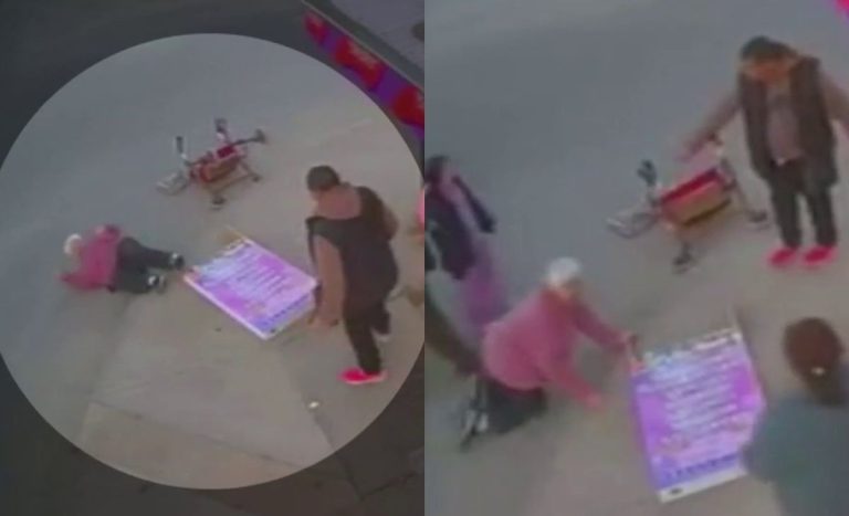 Registran cobarde agresión a adulta mayor en Puente Alto: sujeto atacó sin ninguna provocación
