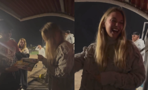 Los días de Alexandra Litvinova en Chile: subió foto tomando cerveza y escuchando Amar Azul