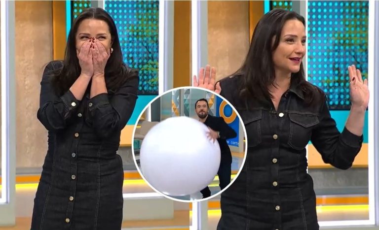 Andrea Arístegui no aguantó la risa con fail de Eduardo de la Iglesia en matinal: 