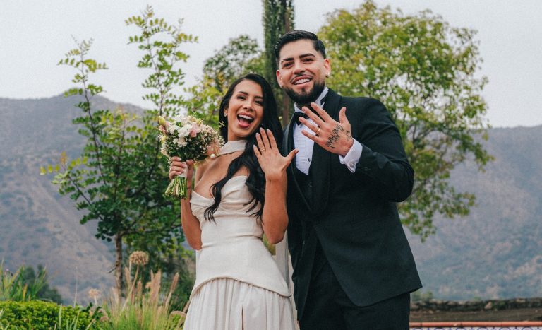 Gino Mella dio el sí: artista urbano contrajo matrimonio en una íntima ceremonia civil