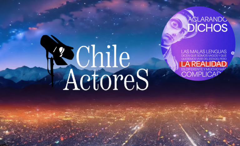 ChileActores emite aclaración tras ser tratados de 