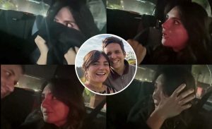 Daniela Muñoz se emocionó hasta las lágrimas con romántico (y creativo) regalo de Agustín Iglesias