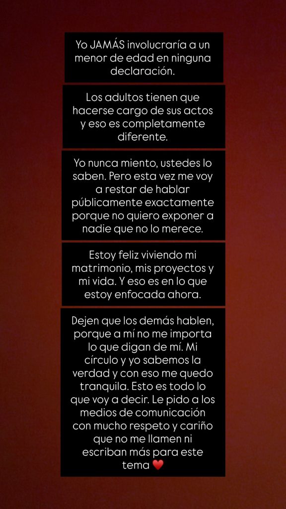 Daniela Nicolás alzó la voz tras ser apuntada por Fran García-Huidobro: "No lo voy a tolerar"