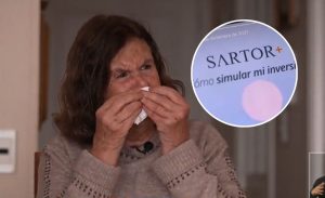 El drama de adulta mayor víctima del colapso de Sartor: 