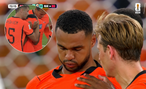 El emocionante momento de Cody Gakpo tras celebrar gol dedicado al bebé que perdió