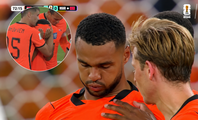 El emocionante momento de Cody Gakpo tras celebrar gol dedicado al bebé que perdió