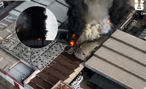 Incendio en Cerrillos