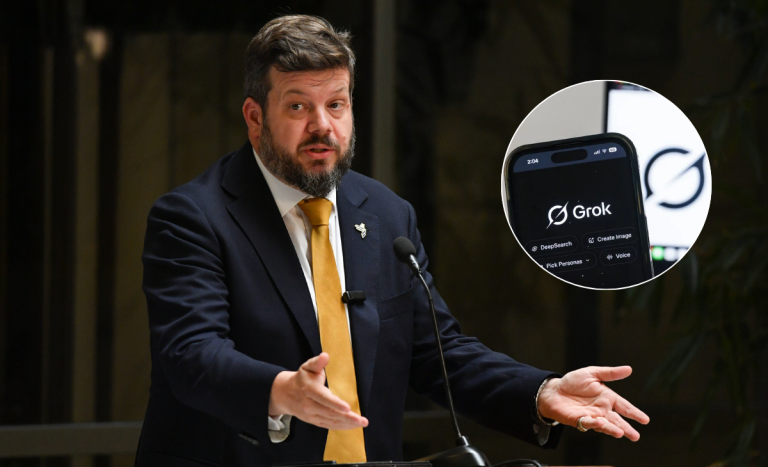 Johannes Kaiser discute con IA de X, Grok, por secreto bancario: 