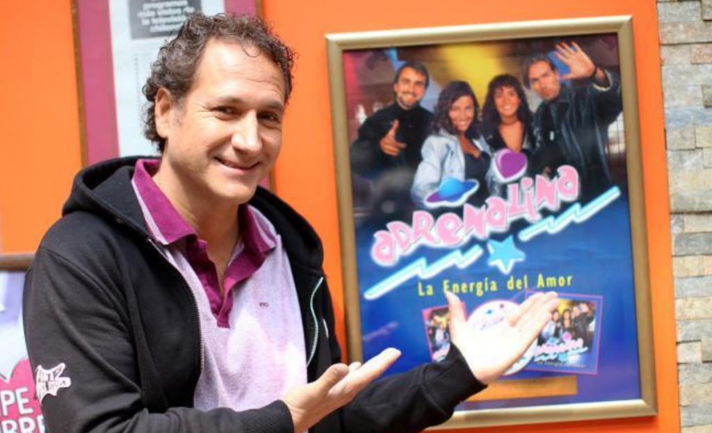 Juan Pablo Sáez en teleserie Adrenalina