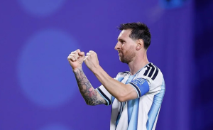 Lionel Messi emocionado en Mundial 2026