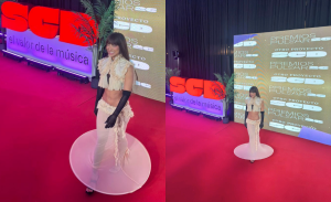 Princesa Alba explicó inspiración de su look en Premios Pulsar y adelantó detalles de su nuevo álbum
