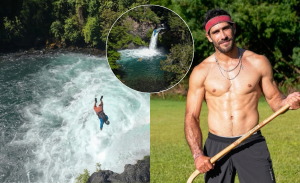 Pedro Astorga y Pangal Andrade en El Clan