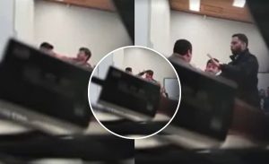 Captan violenta pelea entre concejales de Cabrero: 