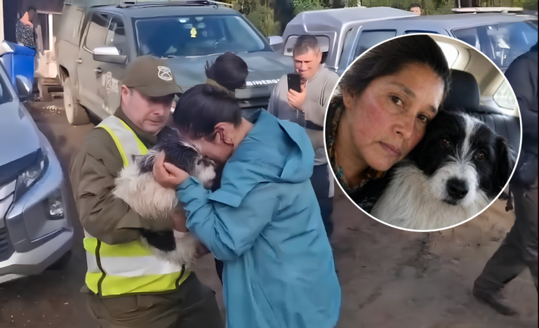 Doris Chiguay sobrevivió 5 días perdida en Quellón: su perro 'Cheme' nunca la abandonó