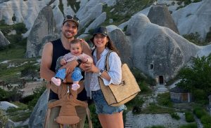 El comentario que se repitió en las postales del viaje familiar de Pangal Andrade y Meli Noto