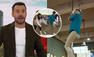 Roberto Cox se la jugó en el caño de Fiebre de Baile y se postuló para el programa: 