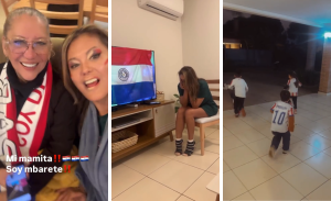 Ruth Gamarra contó cómo vivió el inolvidable triunfo de Paraguay desde Asunción: 