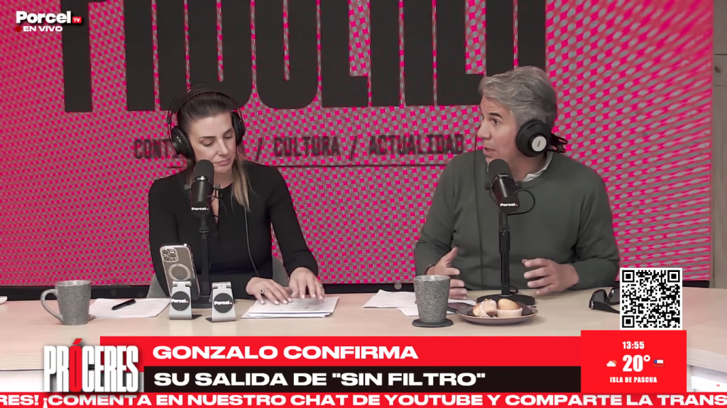 Gonzalo Feito se sincera tras salir de Sin Filtros: "No había ninguna posibilidad de llegar a acuerdo"