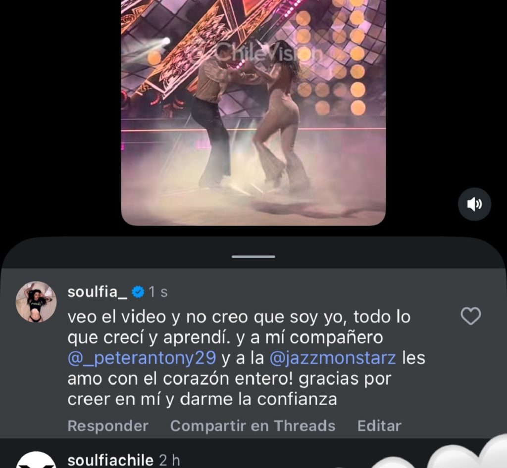 Soulfía fue eliminada de Fiebre de Baile