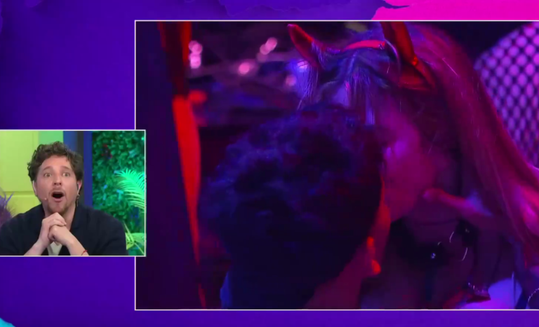 Spoiler de 'Vecinos al límite': adelantan apasionado beso entre Laura Prieto y Bimza en actividad