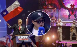 Zúmbale Primo reconoció error tras tocar en cierre de campaña de Kast: “Nosotros no lo analizamos”