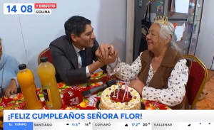 ¡Cumplió la promesa! Periodista de TVN sorprendió a fiel seguidora con lindo gesto en su cumpleaños