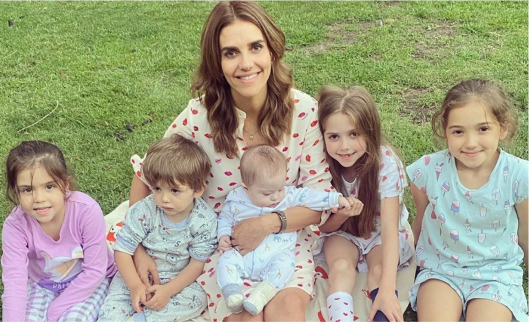 Así de grandes están los cinco hijos de María Luisa Godoy: 