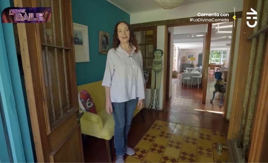 Patricia Rivadeneira presentó la bella casa de Coca Guazzini en La Divina Comida