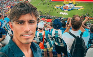 El emotivo adiós de Roberto Cox al Mundial compartió especial mensaje desde el estadio de la final