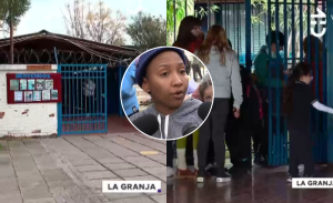 Mamá de niña apuñalada en colegio de La Granja