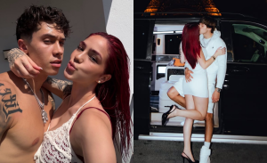 Martín White y Loyaltty confirman su relación con románticas postales en París: 