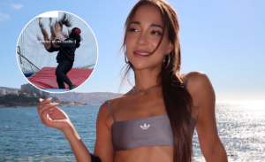 Princesa Alba se molestó por comentarios en video entrenando: 