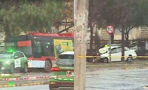 Tragedia en Ñuñoa: carabinero muere tras protagonizar grave accidente con bus RED en avenida Grecia
