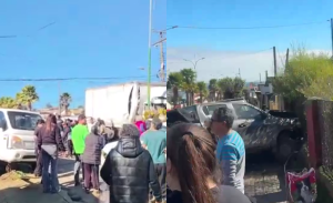 Camión de mudanza protagonizó violenta colisión múltiple en Cartagena: dejó 12 lesionados