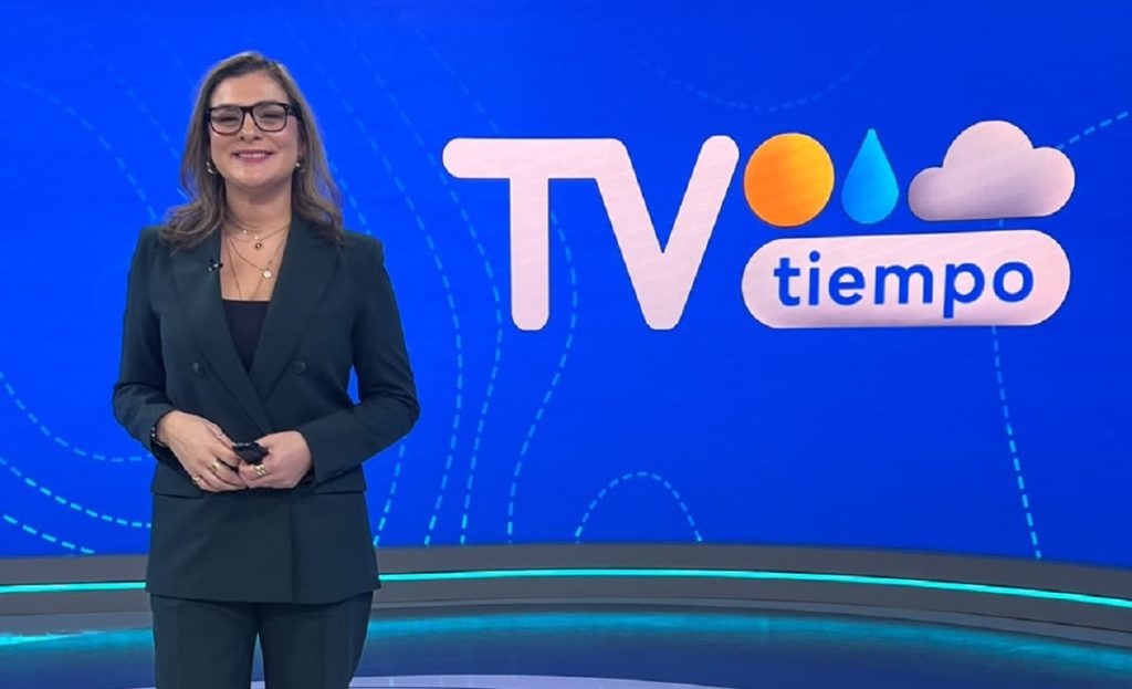 Arlette Chacón, meteoróloga de TVN