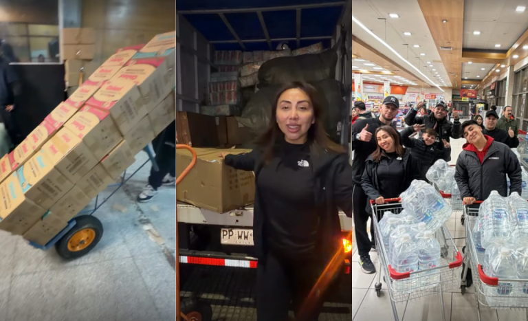 “Lo hacemos de corazón”: Naya Fácil viajó a Coquimbo para entregar ayuda a damnificados del temporal