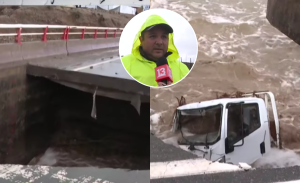 Padre e hijo salvaron de milagro tras caer con camión y todo en socavón en Freirina: 