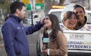 Daniela Muñoz reaccionó a logro de su pareja, el alcalde de Independencia, Agustín Iglesias