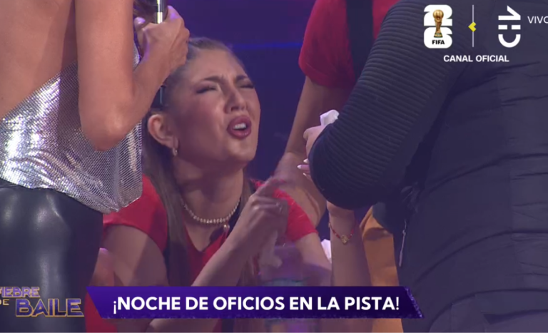 Disley Ramos sufrió accidente durante coreografía en Fiebre de Baile: paramédicos la atendieron
