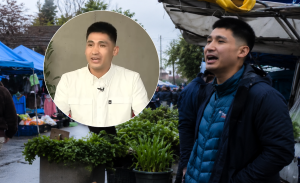 "El Chino" apareció de vuelta en su trabajo en la feria