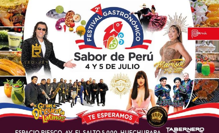 'Sabor de Perú' regresa este fin de semana a Espacio Riesco: dos días de gastronomía, música y más