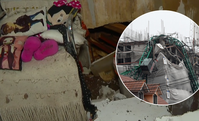 “Se salvó de milagro”: joven hacía ejercicio cuando grúa cayó sobre su dormitorio en Coquimbo