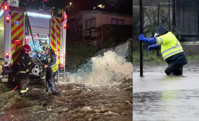 Piden declarar zona de catástrofe a Corral tras graves estragos por sistema frontal en Los Ríos